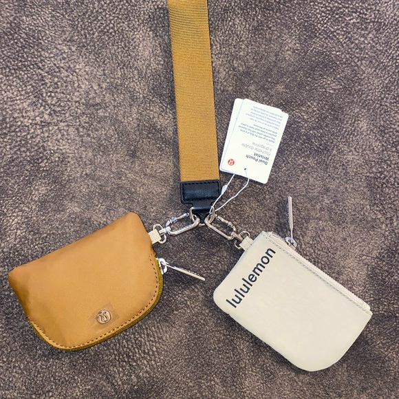NEW LULULEMON Dual Pouch Wristlet